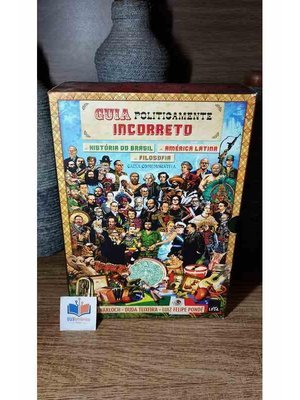 Livro Guia Politicamente Incorreto - Caixa 3 Volumes