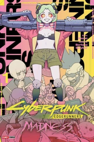 Mangá - Cyberpunk: Edgerunners Madness 01 - Novo/Lacrado