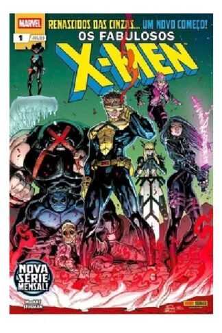 HQ/Revista em Quadrinhos - Os Fabulosos X-Men (2025) 01 - Novo/Lacrado
