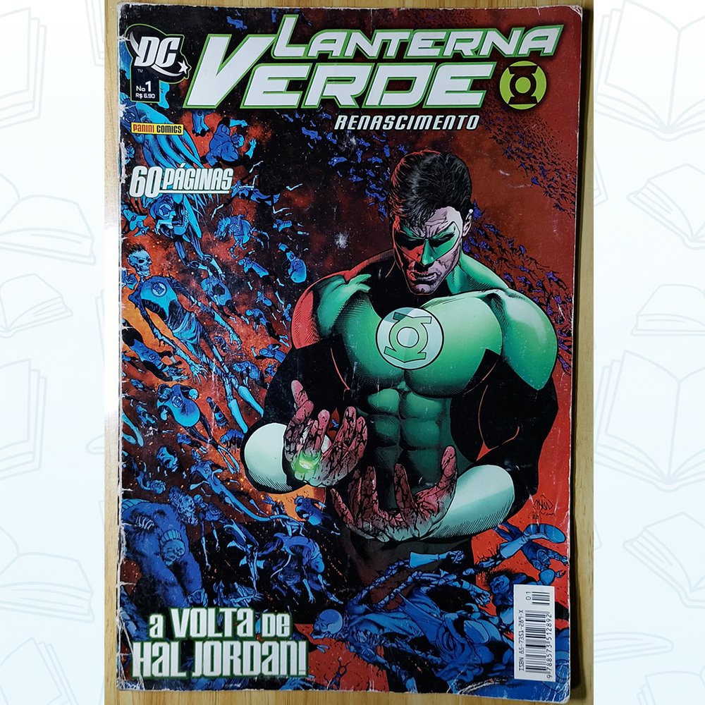 HQ Lanterna Verde Renascimento N01 - A Volta de Hal Jordan